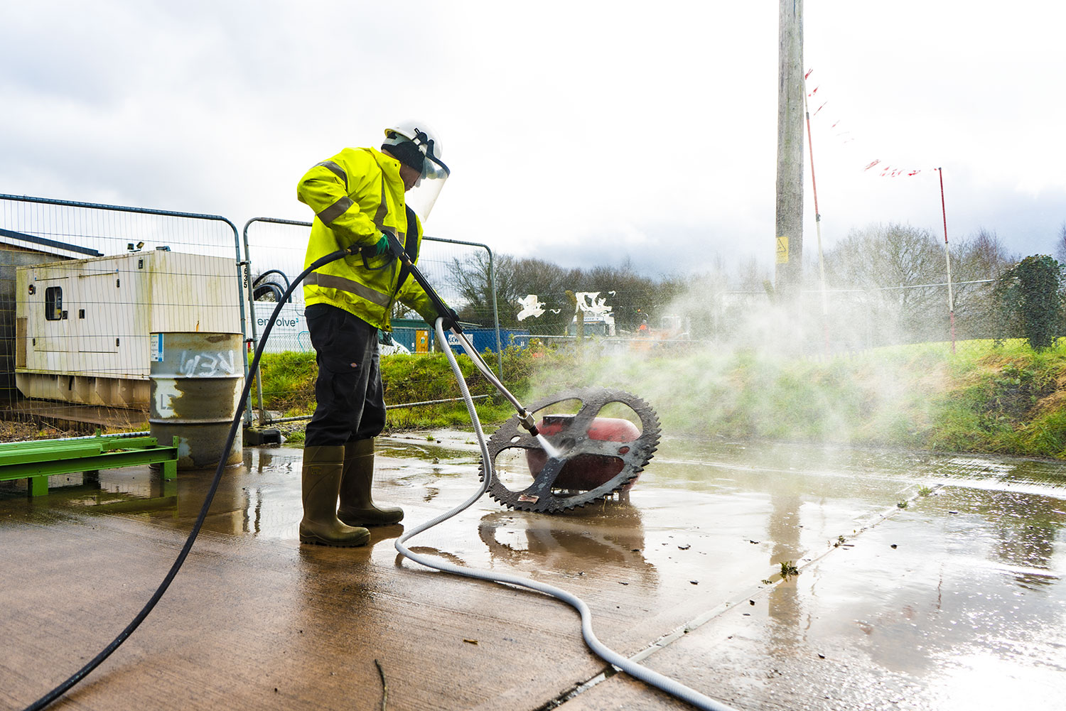 Sand Blasting - Industrial Brendon Powerwashers